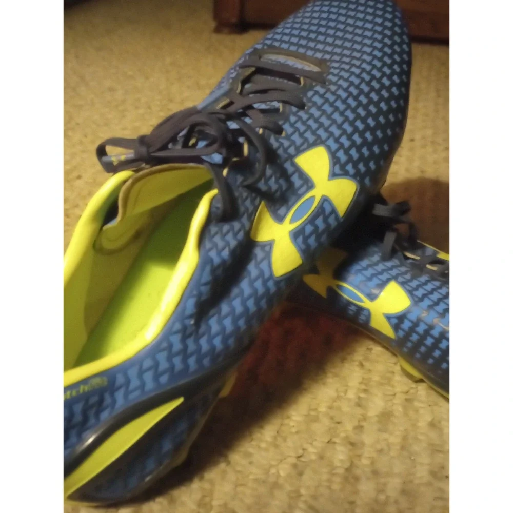 Under Armour blue neon